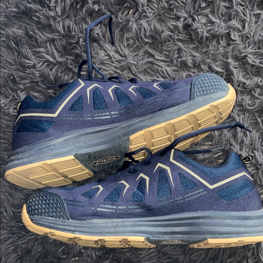 Skechers Men's 11 Navy Athletic Style Composite Toe Work Shoes - Picture 8 of 8